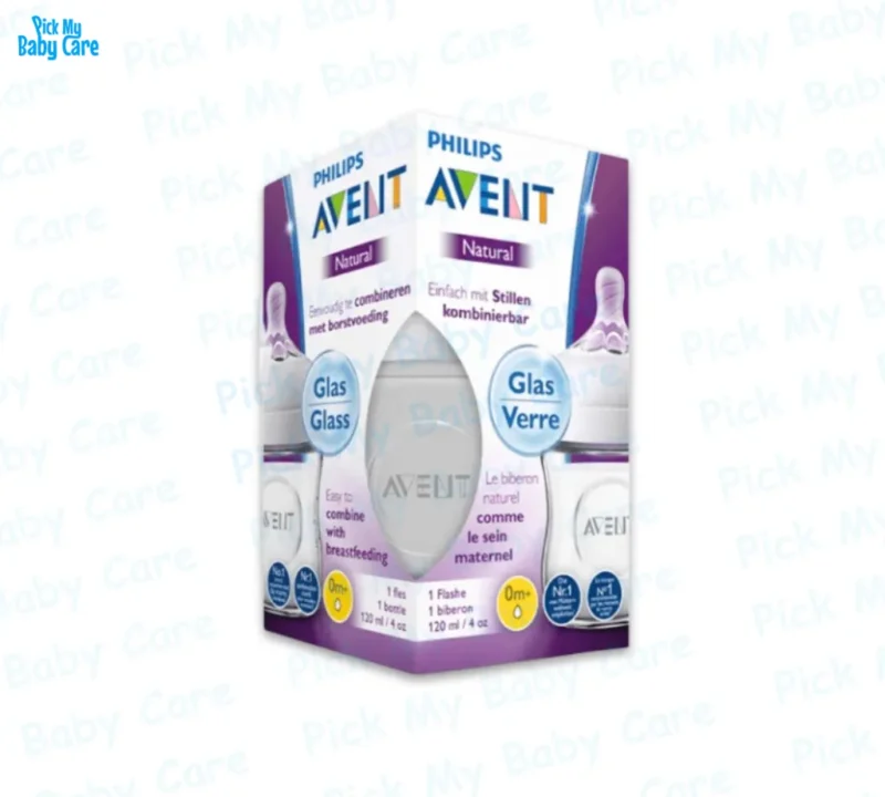 Philips Avent Natural Glass Bottle 0 Month Plus
