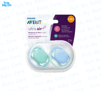 Philips AVENT Ultra Air Pacifier Blue Green